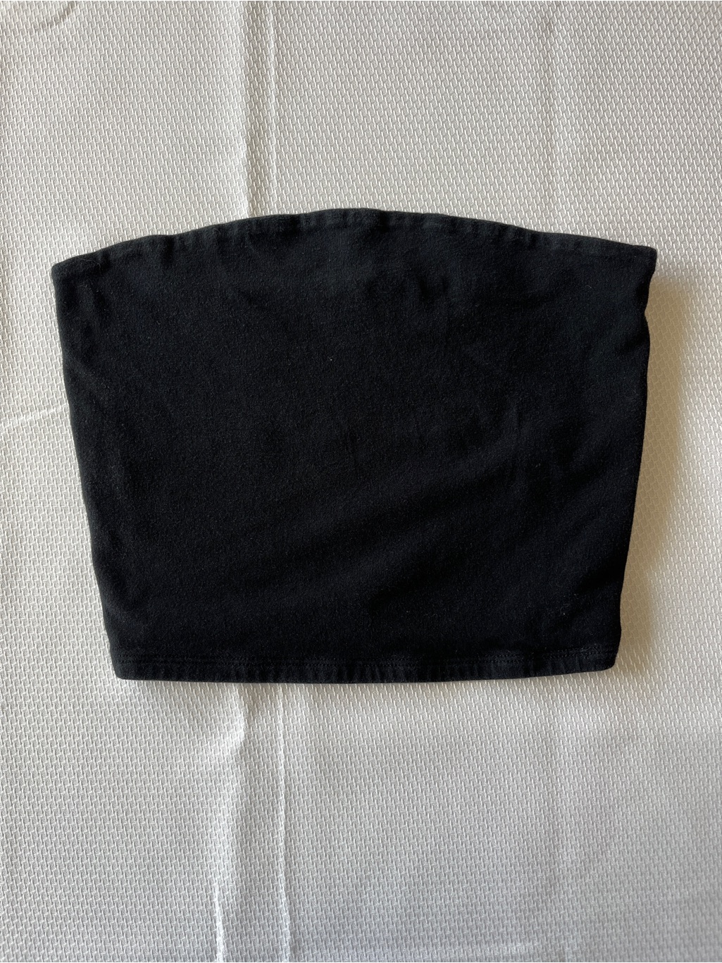 Garage Black Strapless Tube Top